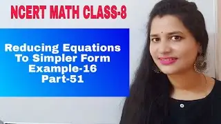 || Example - 16 || REDUCING EQUATIONS TO SIMPLER FORM || CHAPTER - 2||