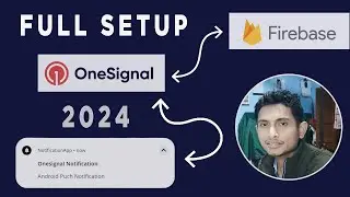 Onesignal Full Setup with Firebase 2024 | Puch Notification | OneSignal Extension | DeepHost