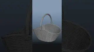 Modelling a picnic basket 3d model in Maya 