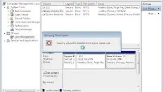 windows 7 shrink volume