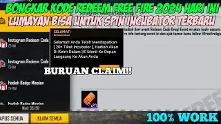 KODE REDEEM FREE FIRE TERBARU 18 AGUSTUS 2024 HARI INI