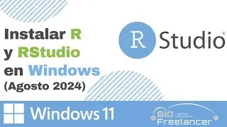 Instalar R y RStudio en Windows 11 - Agosto 2024