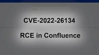 New Zero-Day Vulnerability in Atlassian Confluence! (CVE-2022-26134)