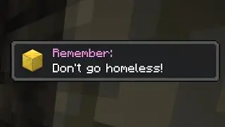 If Minecraft Gave You Advice...