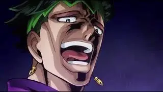 Rohan laughing meme template (JoJo)