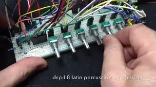 The dsp-L8 latin percussion synthesizer chip