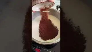 *YUMMY* EGGLESS MOCHA BISCUIT PUDDING 🍫🥰 NO BAKE MOCHA PUDDING AT HOME 