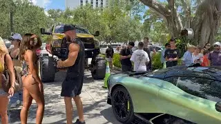 EPIC SUPERCARS AND CLASSICS AT MIAMI CARSHOW 💨