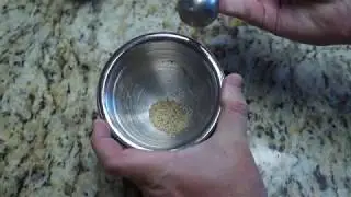 How to Use A Mortar and Pestle - Grinding Peppercorns