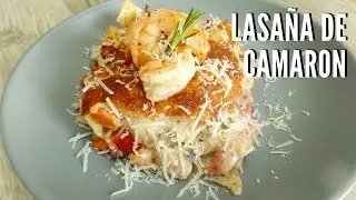 Deliciosa Lasaña de Camarones 🦐