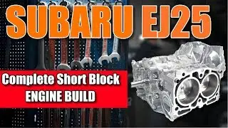 Subaru 2.5L dual-overhead cam STI short block EJ25