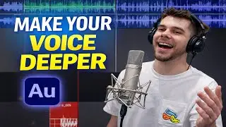Deepen your voice in Adobe Audition