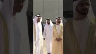 Sheikh Mohammed Bin Rashid Sheikh Mohammed Bin Zayed Send Off Saudi Arabia King Salman 