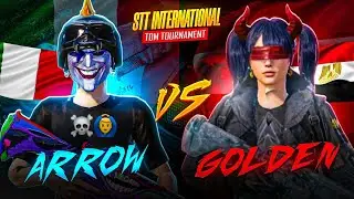 ARROW 🇮🇹 Vs GOLDEN 🇪🇬 || STT International Tournament 🏆 || amarislive 🔥 #golden #arrow #tdm