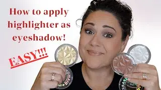 How To Apply Highlighter To The Eyes! An Easy Tutorial To Achieve A Beautiful, Gorgeous Glow!
