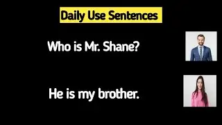 Daily Use Questions Answers | English Dialogue Writing | English Sentences for Speaking Practice