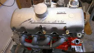Modification of the Moskvich 3318. 3320 engine cylinder head, sports cylinder head with OKB 78 ca...