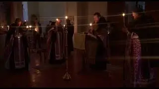 Последнее Евангелие из Последования Святых Страстей Господа нашего Иисуса Христа. 02.05.2024
