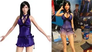 The XZ Studio Tifa Lockhart statue showcase 