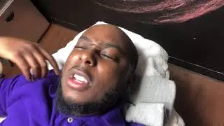 Male Brazilian Wax Reaction Video | Kinnawa the AfricanThunder