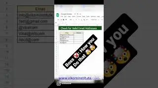check for valid email address