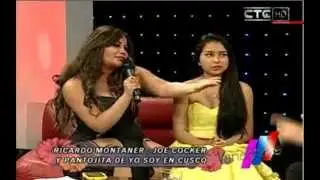 Lita Pezo (Pantojita) Ricardo Montaner (hugo Apaza y Joe Coker en canal CTC de Cuzco