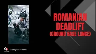 Romanian Deadlift - Ground Base Lunge Machine -Exercise Index