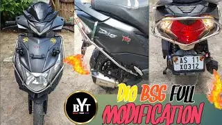 Dio bs6 full modification | kaise dio bs6 modification karen