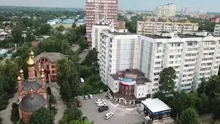 Съемка с квадрокоптера для Кафе 