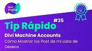 Cómo mostrar los Post de mi Lista de Deseos en Divi Machine Accounts