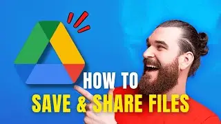 How to Save & Share Files Using Google Drive (2025 Tutorial)