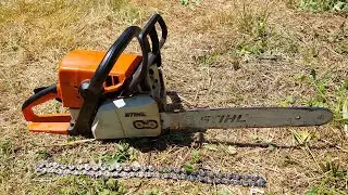 Kako skinuti lanac sa motorne testere