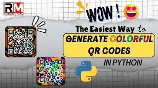 QRcode generation, colour qr code by python .. PYTHON BEST PROJECT