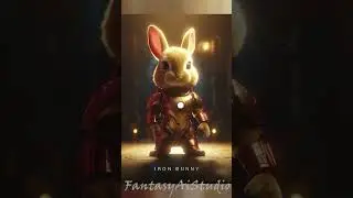 Bunnies - Superheroes from Marvel Movies | Кролики - Супергерои из Фильмов Marvel
