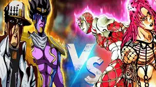 What If JOTARO Fought DIAVOLO'S King Crimson?