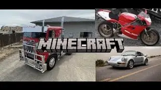 I made some of the autobots in Minecraft