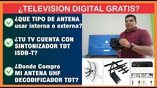 Señal de Television Digital gratis en peru Cómo Instalar Antena UHF y Disfrutar de la Mejor señal
