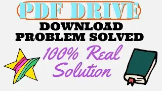 Pdf Drive Download problem | 100% Working Solution | New Update 2023