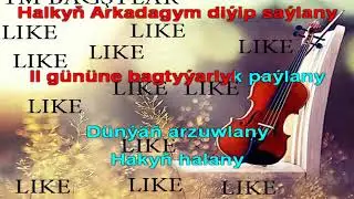 Aman Kadyrow baydagym minus karaoke