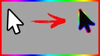 Гайд как установить радужный курсор