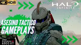 Gameplays Halo Asesino Tactico HDR/Halo Infinite /operacion Fleetcom/4K60 FPS HDR/RX6900XT/