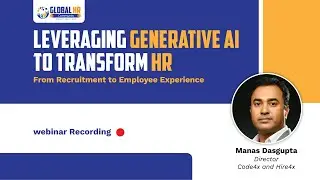 Webinar by Manas Dasgupta