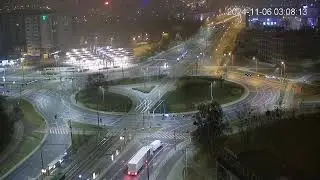 Poznań - widok Rondo Rataje