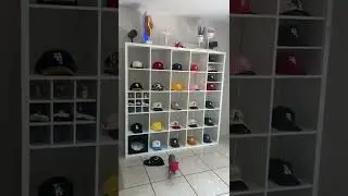 My Hat Collection Display 🧢 #Shorts
