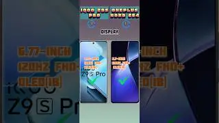 IQOO Z9S PRO VS ONEPLUS NORD CE 4