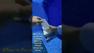 iPhone 14 Pro 1st time under water 💦 Unboxing 🔥 🤩 🔥 🔥 🔥 #gsm #iphone #shorts #repair #iphone14