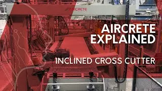 Inclined cross cutter