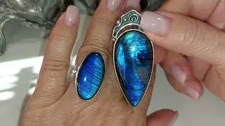 147. Красивые серебряные украшения с шикарными камнями🤗💎💍💖