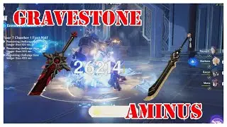 Is Prototype Aminus Better Than Wolf's Gravestone? | Comparison | Genshin Impact