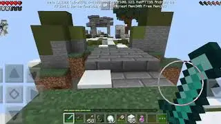 Эпичная серия с моими друзьями.sky wars#2
